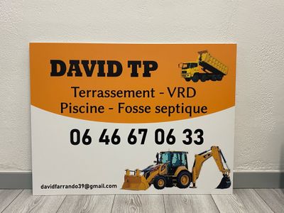 Plaque dibond enseigne
